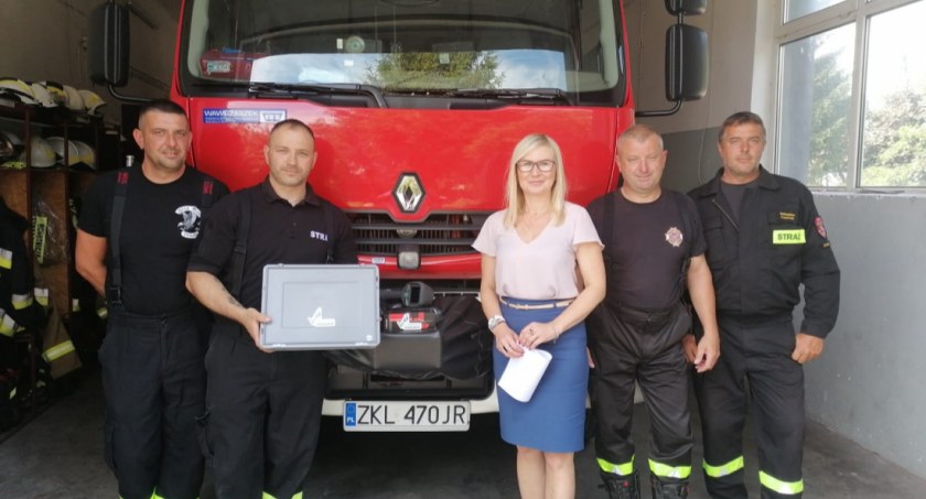 W ramach podziękowań otrzymali najpotrzebniejszy sprzęt