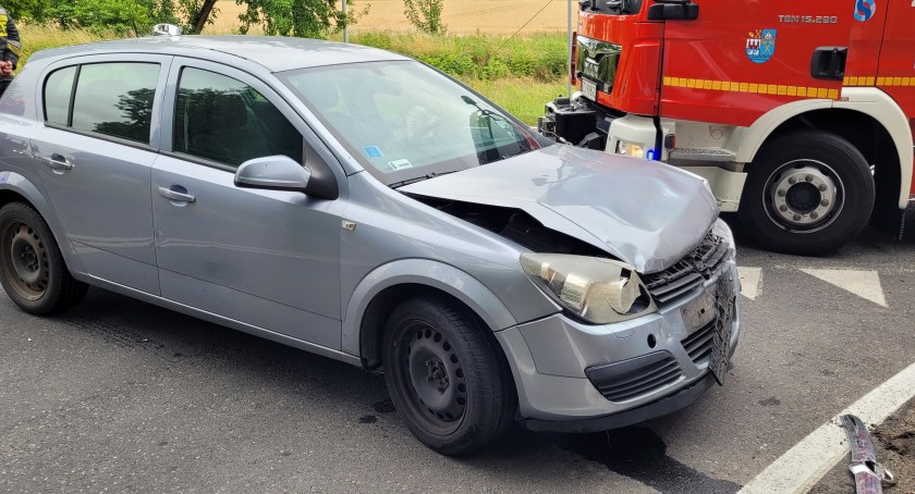 Dwie kolizje, jeden pijany kierowca