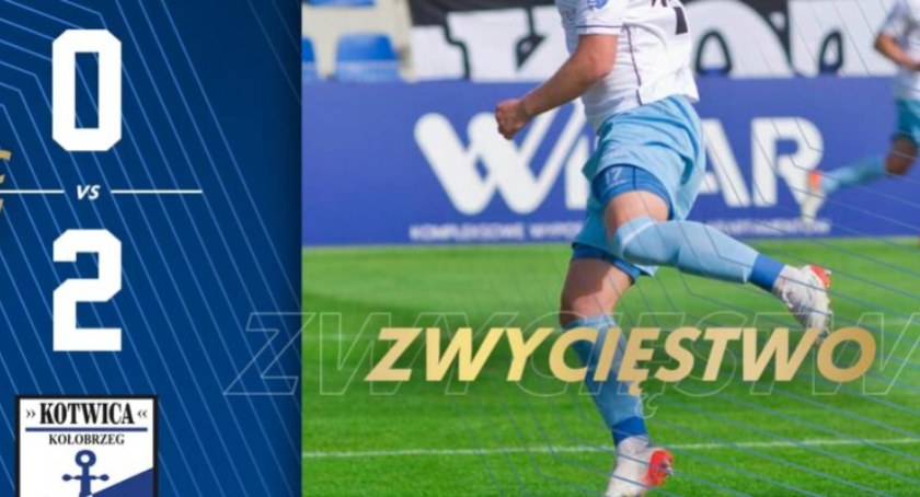 Ważne zwycięstwo Kotwicy we Wrocławiu. Pierwsze zwycięstwo w II lidze