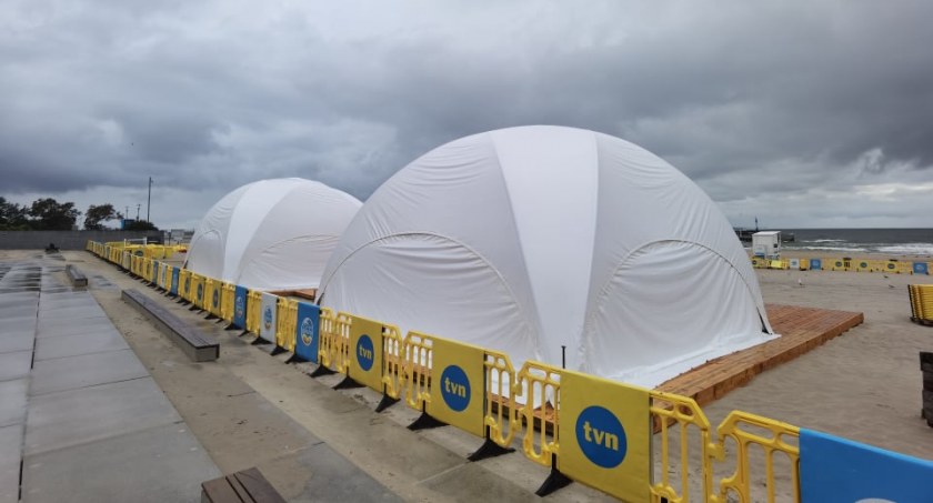 Projekt Plaża w Kołobrzegu