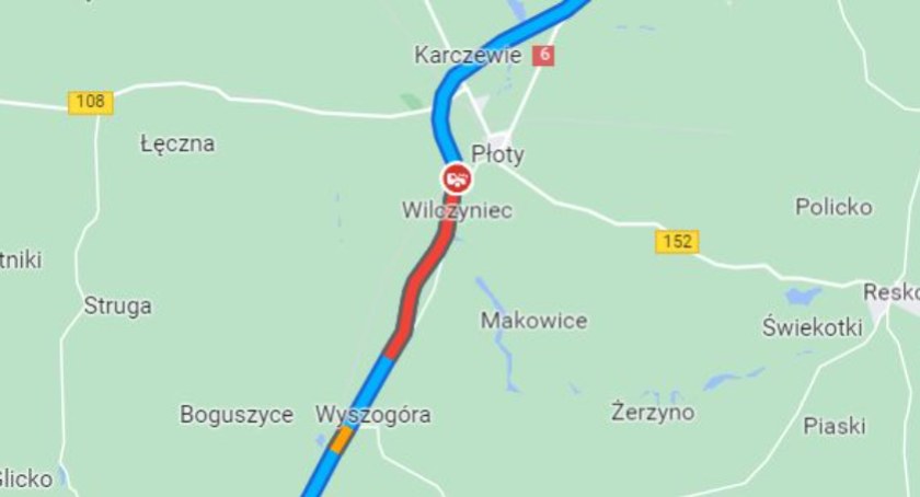 Jedziecie do Szczecina? Uwaga - S6 zablokowana
