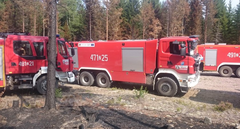 Pożary we Francji. Polscy strażacy, również z Kołobrzegu, wyruszyli na pomoc 