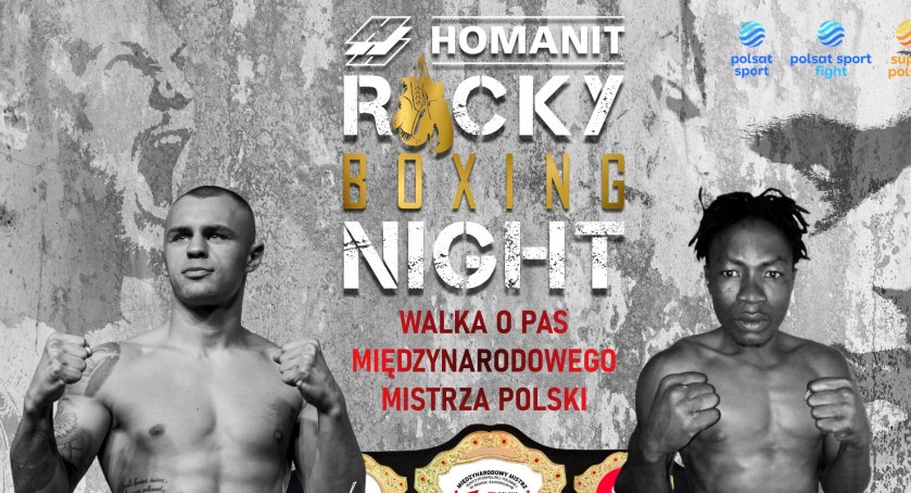 Gala HOMANIT Rocky Boxing Night 1 października w Karlinie