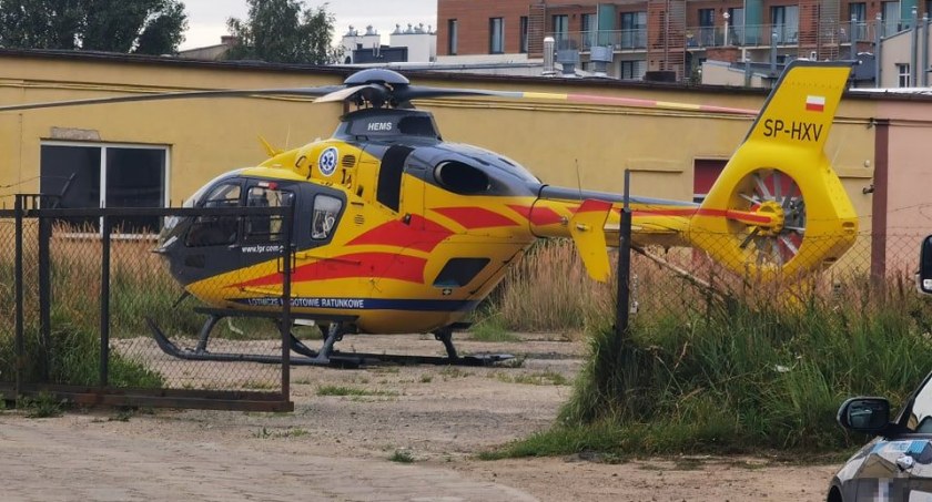 LPR lądował w Kołobrzegu. Mężczyzny, po którego przyleciał, nie udało się uratować