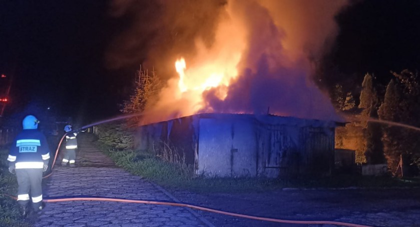 Dwa pożary w regionie. Jeden w Byszewie, drugi w Dygowie