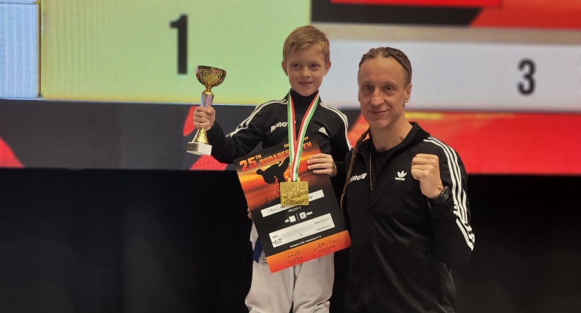Złoty medal na międzynarodowym turnieju karate olimpijskiego 25th Budapest Open 