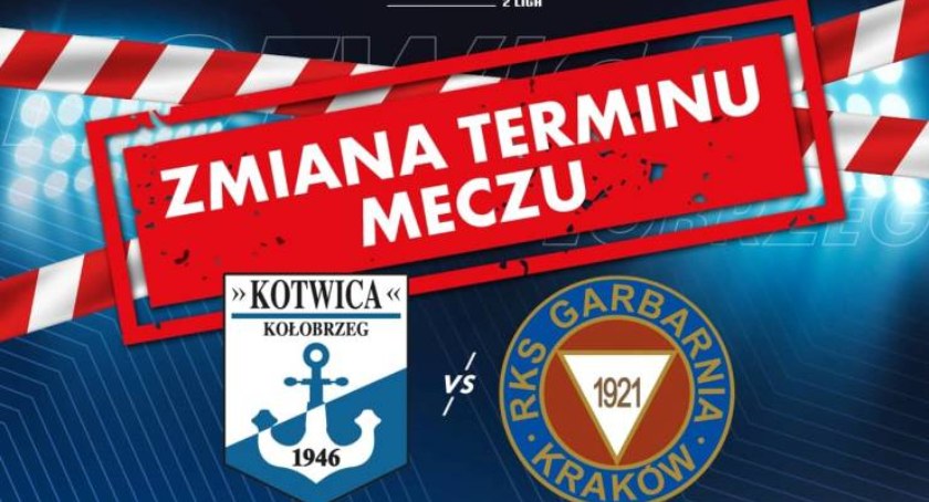 Zmiana terminu meczu Kotwicy. Z Garbarnią Kraków przy jupiterach