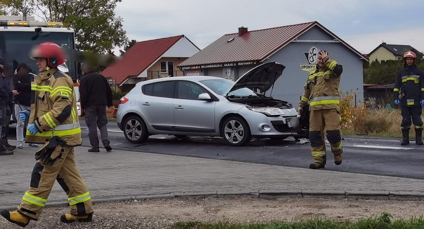 Zderzenie pod Kołobrzegiem. Utrudnienia w ruchu (foto)
