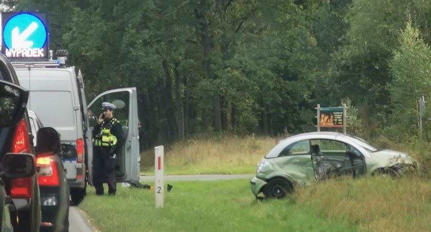 Zderzenie pod Kołobrzegiem. Są utrudnienia w ruchu