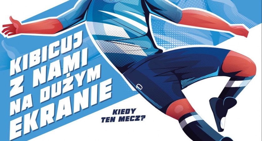 Kołobrzeg. Mecze piłkarskie i koszykarskie na dużym ekranie