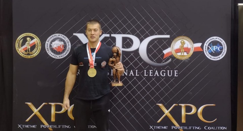 Gmina Kołobrzeg ma mistrza Polski. Marcin Kosut najlepszym siłaczem w kraju