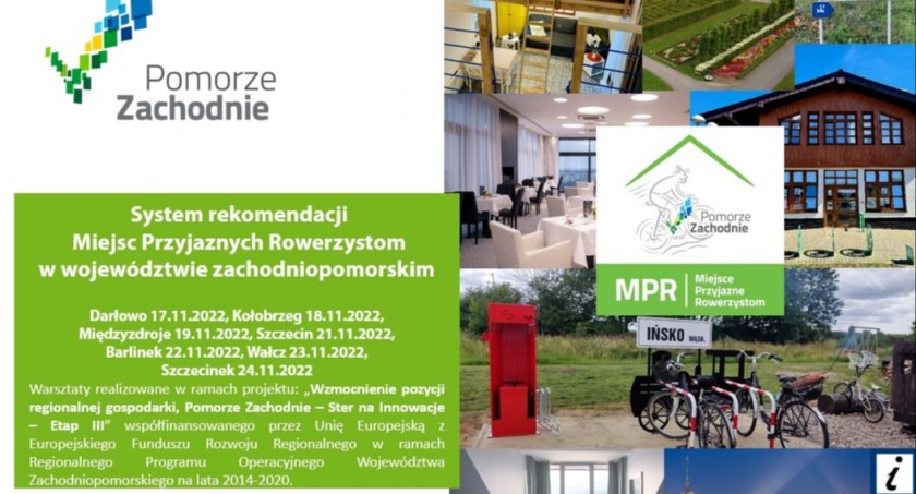 Miejsca Przyjazne Rowerzystom. Warsztaty również w Kołobrzegu