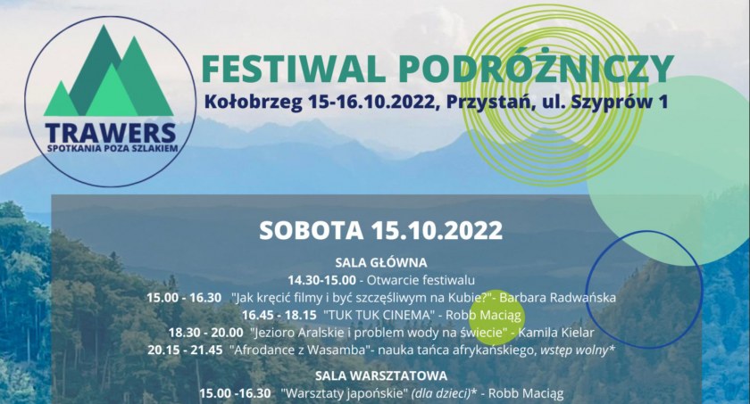 Spotkania poza szlakiem. Festiwal podróżniczy Trawers 