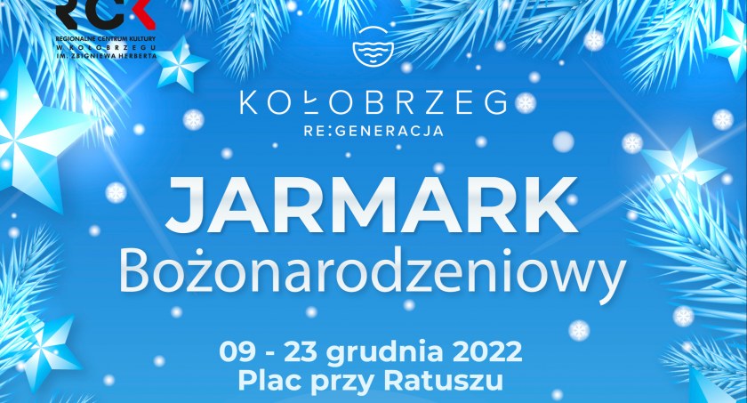 Kołobrzeg. Jarmark Bożonarodzeniowy 2022. RCK zaprasza kupców