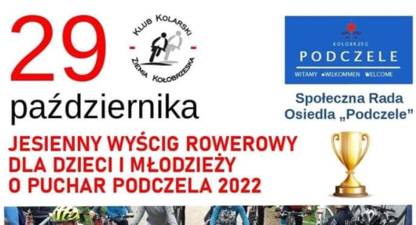 Rowerowy wyścig o Puchar Podczela