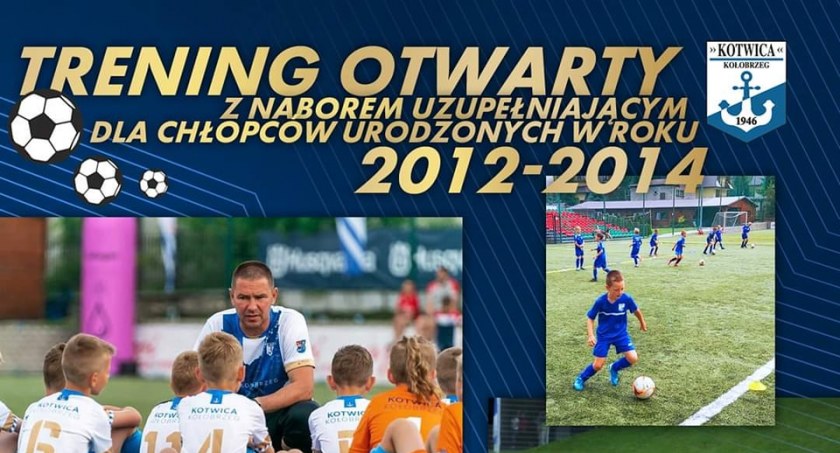 Trening otwarty dla młodych piłkarzy 