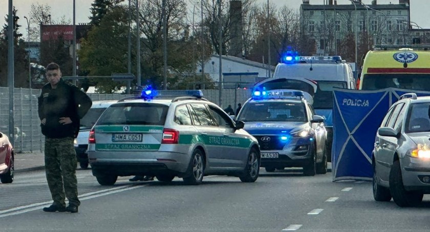 Wypadek na Solnej. Ruch jest zablokowany