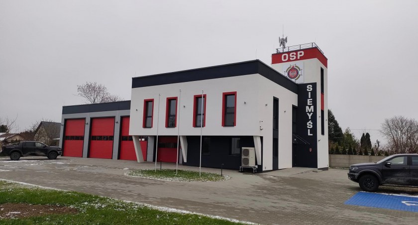 Remiza OSP w Siemyślu już gotowa (foto)