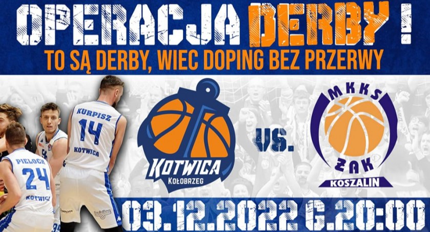 Sensation Kotwica Kołobrzeg - Żak Koszalin. W sobotę derby na Hali Milenium!