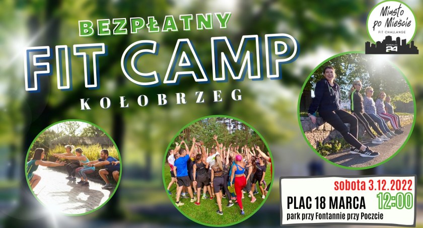 Kołobrzeg. Kolejny Fit Camp w najbliższą sobotę