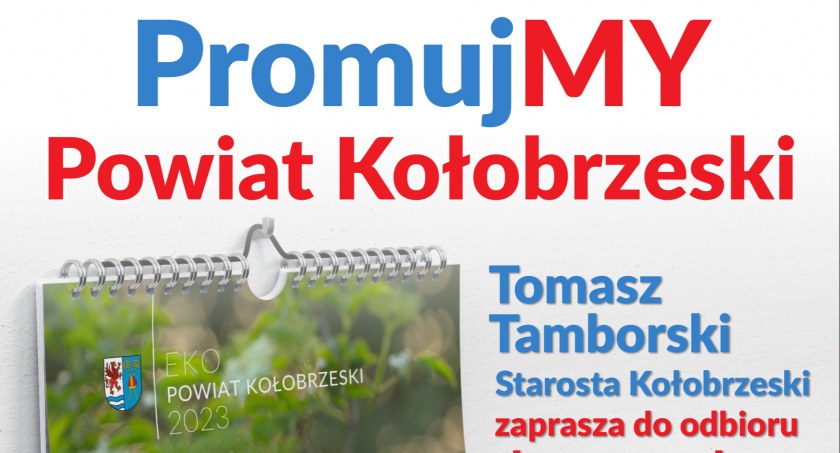 Bezpłatne kalendarze do odbioru w Starostwie Powiatowym