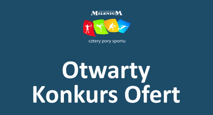Komunikat MOSiR. Otwarty konkurs ofert