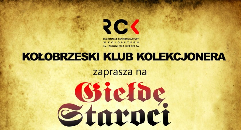 Giełda Staroci 4 i 18 kwietnia w holu RCK