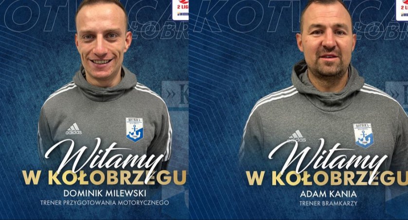 Nowe twarze w sztabie szkoleniowym Kotwicy