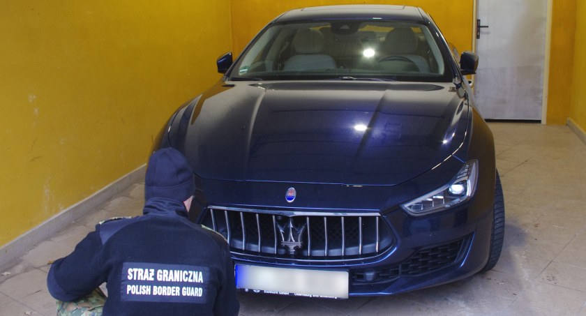 Kołobrzeska SG odzyskała luksusowe Maserati. Dzień wcześniej auto zostało skradzione w Berlinie