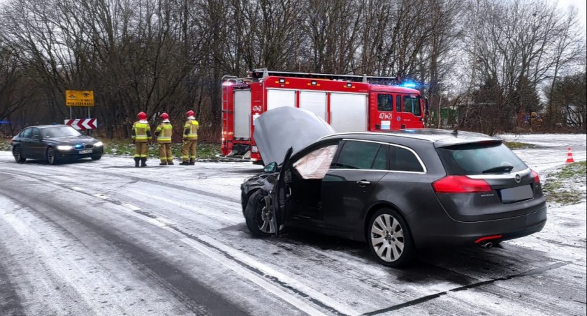 Wypadek w Kołobrzegu. Dwie osoby poszkodowane