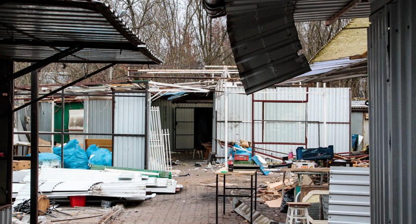 Bazar przy ulicy Okopowej w Kołobrzegu przechodzi do historii (foto)