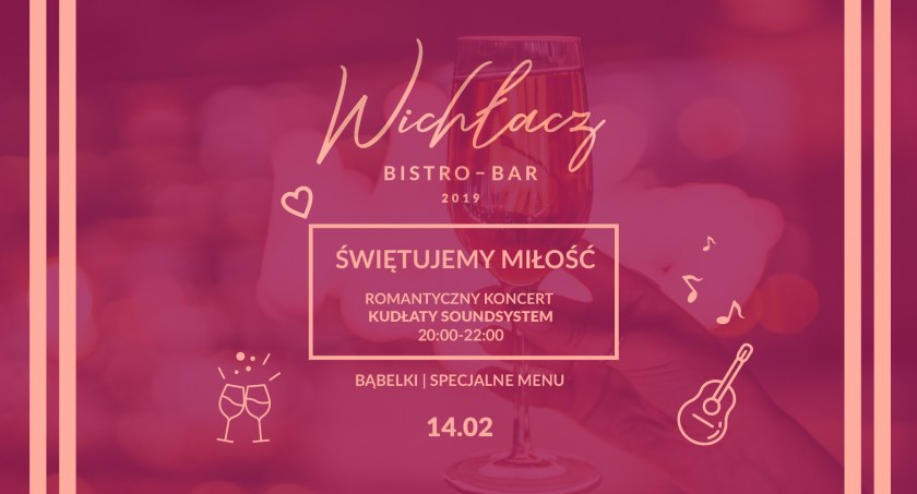 Walentynki w Wichłacz Bistro-Bar