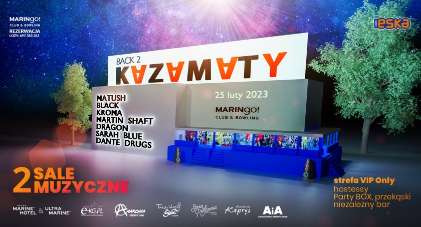 Kultowe kołobrzeskie kazamaty powrócą! Impreza już w lutym