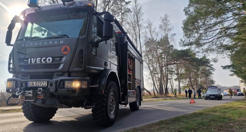 Czołówka pod Dźwirzynem (foto)