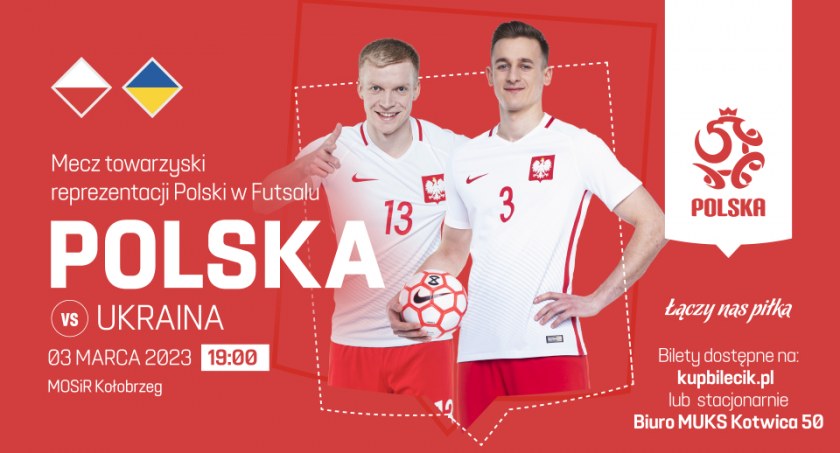 Polska - Ukraina w najbliższy piątek w Hali Milenium. Kup bilet na to spotkanie