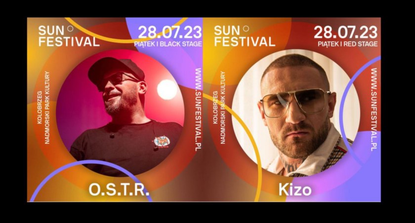 O.S.T.R i Kizo wystąpią na Sun Festival w Kołobrzegu