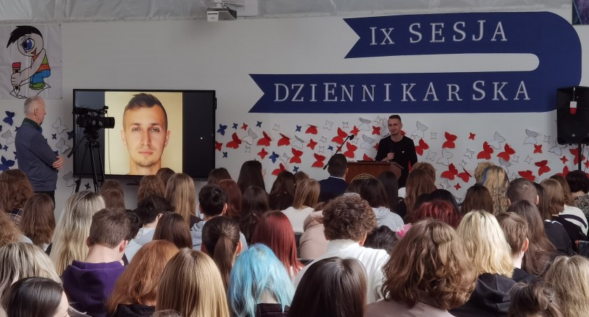 Wywiad w roli głównej czyli sesja dziennikarska w Koperniku