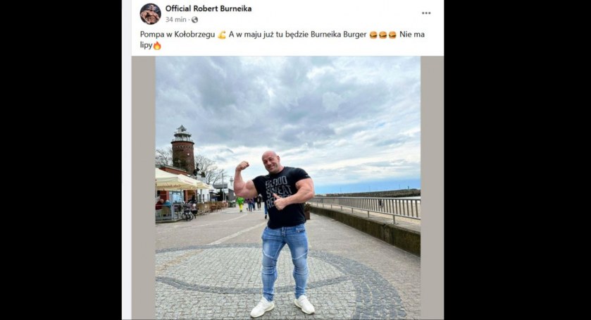 „Nie ma lipy” - Burneika otworzy burgerownię w Kołobrzegu 