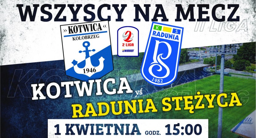 W sobotę mecz z Radunią Stężyca. Kup bilet na to spotkanie