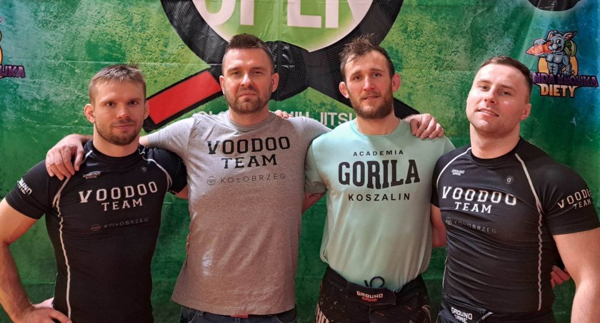 Zawodnicy Voodoo Team Kołobrzeg na turnieju Spring Open 2023 Gi & No Gi Jiu Jitsu