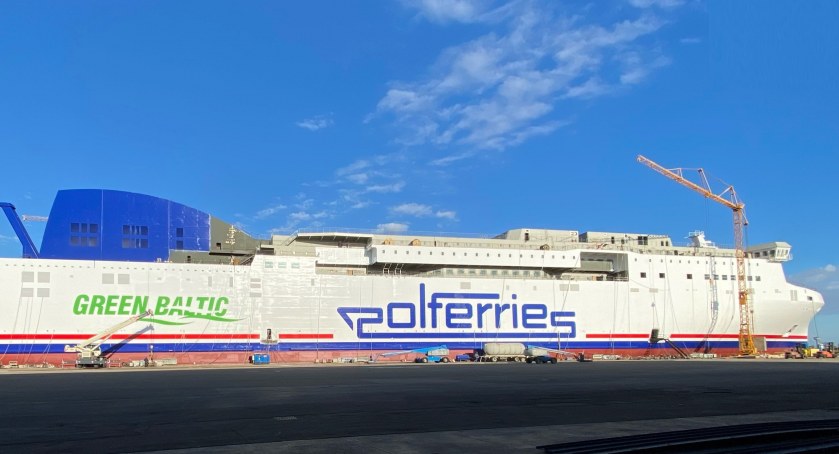Nowy prom dla Polferries coraz bliżej