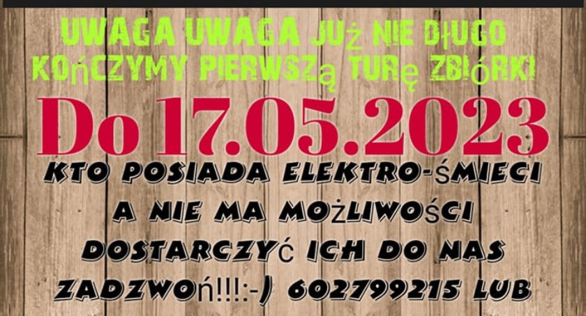 Strażacy z Rymania będą zbierać elektrośmieci do 17 maja