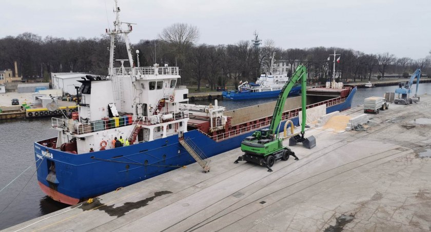 Kołobrzeski port wykluczony z tranzytu kukurydzy. 