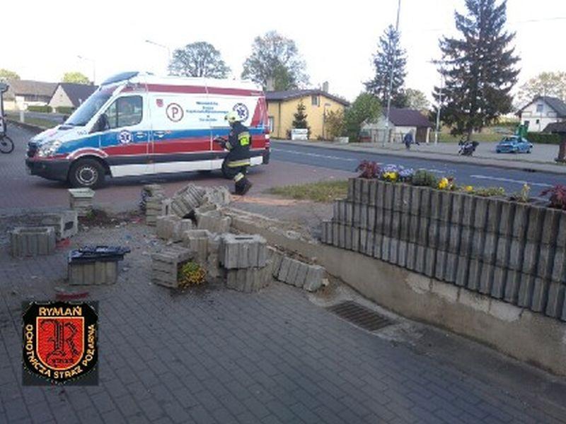Zderzenie osobówki z TIR-em 