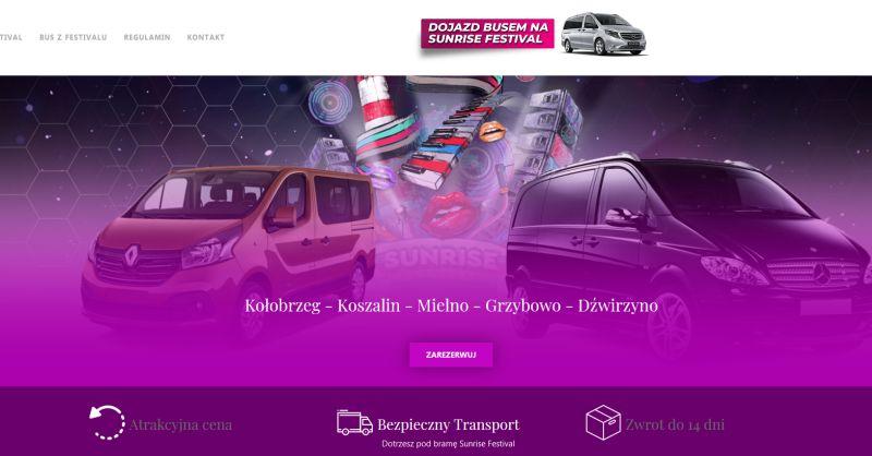 Specjalne kursy busów na Sunrise Festival