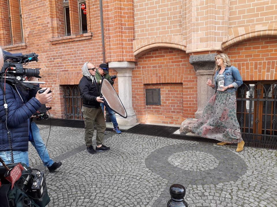 Ewa Wachowicz gotowała nad morzem. Znana producentka ma promować Kołobrzeg