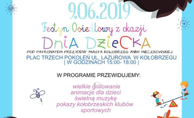 Osiedlowy festyn z okazji Dnia Dziecka