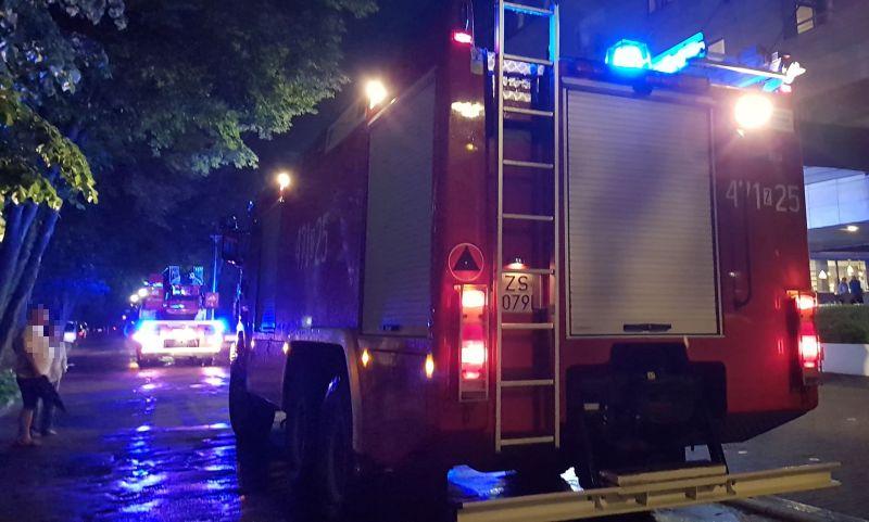 Pożar w hotelu. Interweniowała kołobrzeska straż