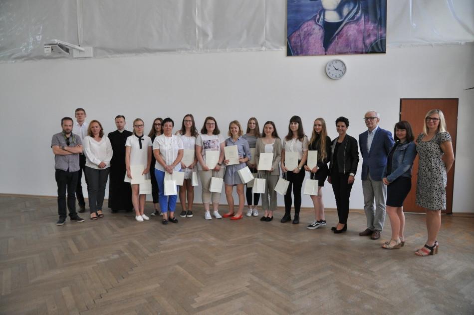 Wyróżnieni uczniowie Kopernika