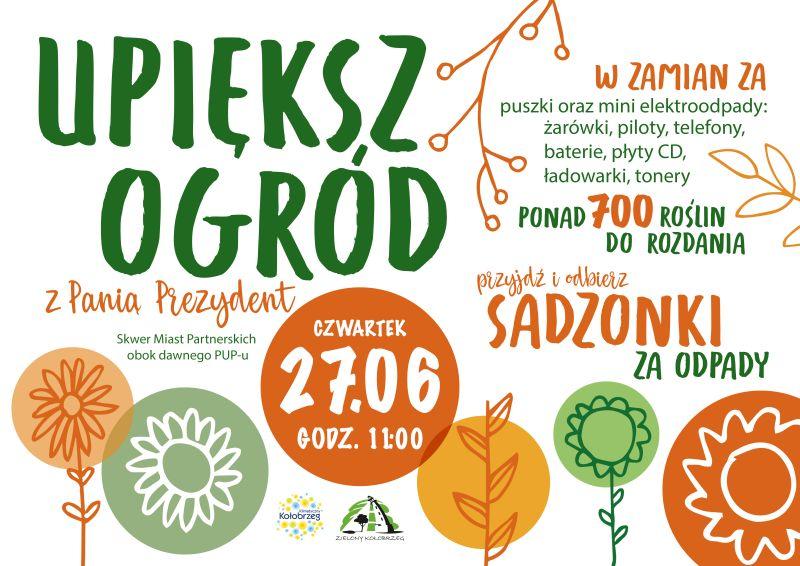 Upiększ ogród z Prezydentem. Sadzonki za elektroodpady